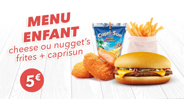 Menu enfant